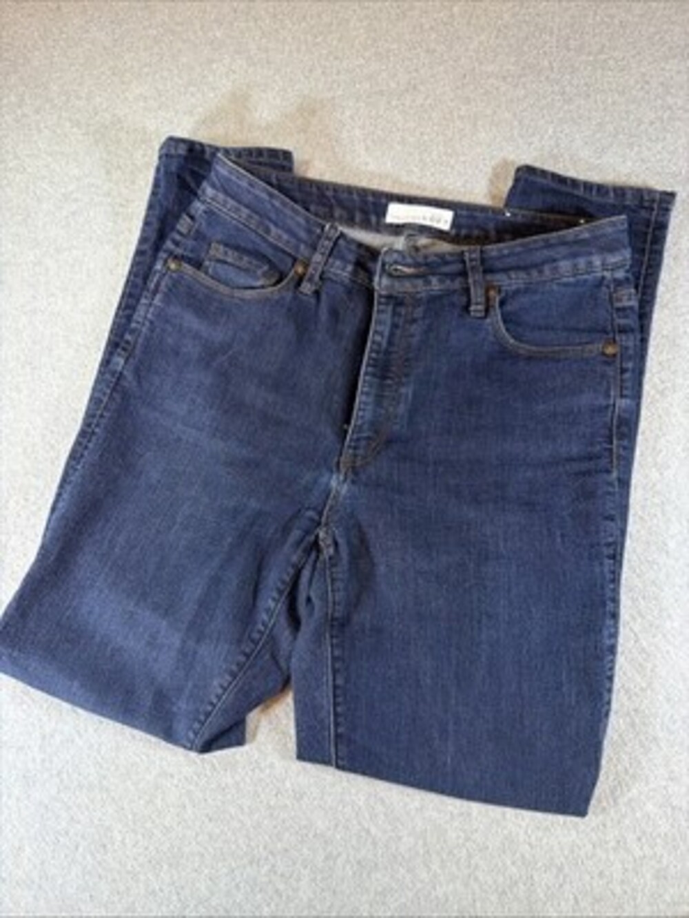 LOFT Curvy High Waist Skinny Ankle  Jeans Womens 27/4